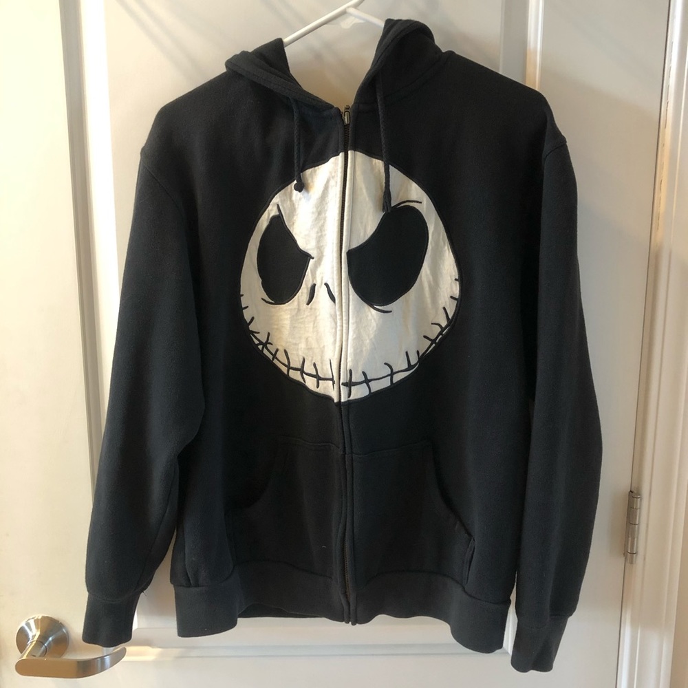 Jack Skellington Zip-Up Hoodie